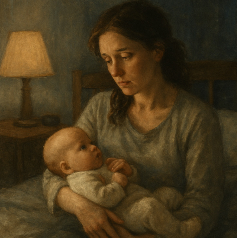 postpartum insomnia